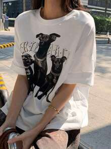 Women T-Shirts - White - View 2