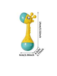 Infant Rattle Sets, Meeting The Needs Of Children At Different Stages, Baby Grip Hand Rattle, Easy To Hold Sensory Teether, Baby Early Education Educational Musical Toy, Newborn Full Moon Gift, Suitable For 1-12 Months Boys And Girls - Multicolor - View 12