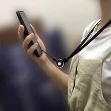 SHERCHPRY Correa de Cuello para Teléfono, Lanyard Ajustable y Desmontable Anticaída, Cordón para Móvil Compatible con Smartphones, Cámaras y MP3, Accesorio Portátil para Viaje y Exterior - como en la imagen - Ver 6