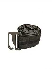 1/5/10pcs Non-Slip Adjustable Belt, Non-Slip Elasticized Grip, Adjustable Buckle, Suitable For Formal Occasions, Black Compact Drawstring, For Suit Pants - Wear With Pieces - A - View 8