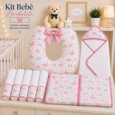 Kit Bebê Completo – Conforto, praticidade e estilo para o seu pequeno