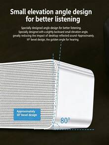 Acer OSK218 Computer Speaker, Bluetooth Mini Speaker For Home Use, Dual Speakers, Dual Diaphragms, No Current, No Noise, Long Multimedia Subwoofer, Mini Gaming Speaker, High-Quality Desktop Speaker, Universal For Desktop Computers, Laptops, Mobile Phones, And Tablets. - View 3