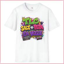 It's Iconic Retro Hip Hop Tee - White - View 1
