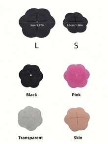 1/2/4pcs Women's Multi-Functional Clothing Buttons, Waistline Fastener Accessories For Short Sleeve Or Skirt Clothing - Multicolor - View 4