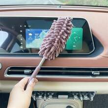 1pc Extendable Microfiber Car Duster Brush, Super Soft Cleaning Tool For Auto Interior & Home Use - A - View 14