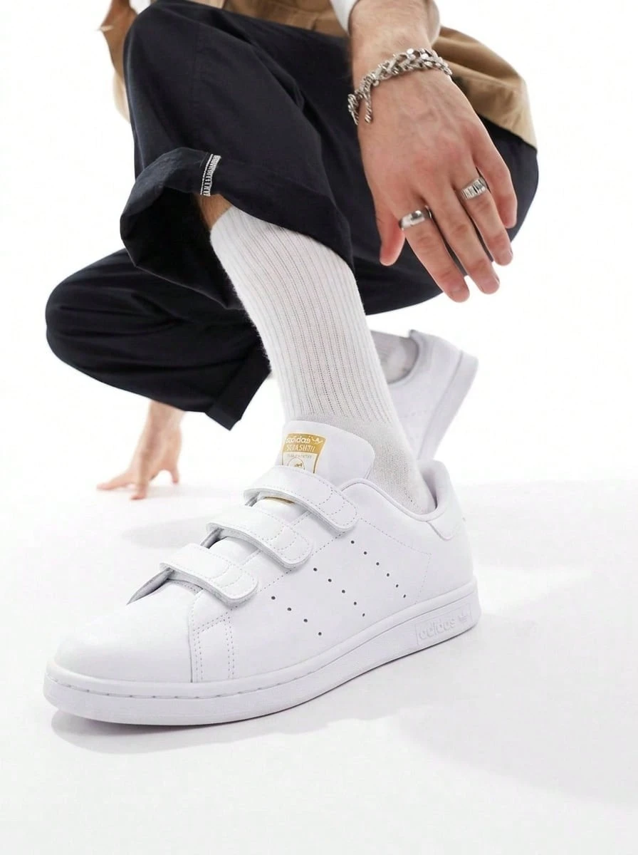 Adidas STAN SMITH CF - 白色 - 查看 1