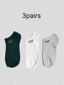 1/3 đôi tất ngắn cổ chân nam, kiểu dáng thấp, thoáng khí, thấm hút mồ hôi, kháng mùi, mỏng nhẹ, thích hợp cho mùa xuân/hè. - Nhiều màu - Xem 7