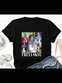 Women T-Shirts - Black - View 1