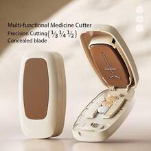 Multifunctional Precise Pill Cutter, Can Cut 1/2, 1/3, 1/4 Pieces, Suitable For Various Pills, Portable Pill Cutter Can Be Easily Carried In Pocket Or Bag - View 2