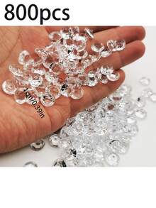800/150 viên kim cương acrylic siêu sáng 10mm, đồ trang trí bình hoa DIY, nến nổi, vật trang trí bình hoa, vật trang trí trung tâm bàn tiệc, thích hợp cho đám cưới, sinh nhật, tiệc cưới, Ngày của Mẹ, Lễ Tạ ơn, Giáng sinh, Năm mới, trang trí bàn tiệc, hạt thủy tinh trong suốt để trang trí bình hoa, đồ trang trí kim cương pha lê. - Nhiều màu - Xem 13