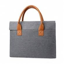 Borsa per laptop alla moda da 15,6 pollici, borsa per laptop leggera e semplice, borsa da lavoro per uomo - Grande verde - Visualizzare 7
