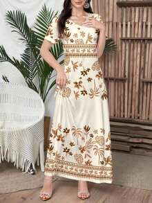 Women Midi Dresses - 淺黃色 - 查看 4