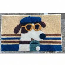 1pc Eyeglasses Dog Doormat, Welcome Mat, Small Rug, Outdoor Doormat, Kitchen Rug, Home Decor, Front Door Mat, Area Small Carpet, Outdoor Mat, Home Decor, Area Rug, Garden Carpet, Washable Rug - Multicolor - View 9