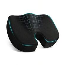 1pc Car Seat Cushion/Office Ergonomic Chair Pad, Buttocks Pad, Seat Cushion, Lumbar Support Cushion - One Size Fits All - View 8