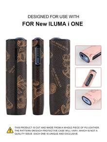 1PC For IQOS ILUMA ONE/ILUMA I ONE/New Iluma I One/ILUMA/ILUMA I /ILUMA PRIME/Iluma I Prime 20 HeatSticks BoX Series Protective Case, Fashionable Minimalist Cartoon Pattern Portable Storage Leather Sleeve, Full Protection Anti-Drop Anti-Fingerprint Wear-Resistant High-End Texture Hard Shell Soft Leather Dual Protection, Perfect Gift Choice, High-End Protective Shell, Unisex Fashion Accessory, Fashionable Patchwork Personalized Appearance Decoration, Business Casual Versatile Style, Precise Hole Position Perfect Fit, Couple Style Unisex, Iqos Series Dedicated Protective Shell, TEREA Storage Box - Brown Bear - View 25