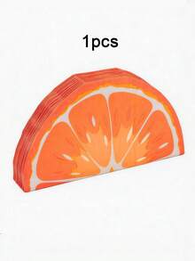 40/20/10/1pc Orange Shaped Hawaiian Napkins, Orange Pattern Tissues, Suitable For Outdoor Wedding Table Decor, Engagement Party, Personalized Wedding Napkins, Home And Hotel. Drink And Dessert Napkins For Wedding Table Decoration - Multicolor - View 9