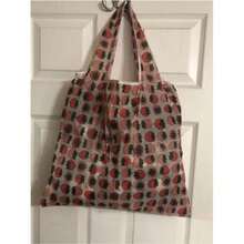 Large Cartoon Foldable Portable Shopping Bag, Large Capacity Tote Bag - Multicolor - View 3