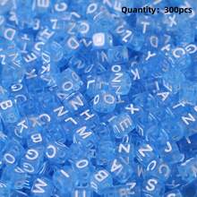 100-300pcs Acrylic Letter Beads, Colorful Bottom English Alphabet Beads, DIY Jewelry Making Materials For Necklace, Bracelet, Pendant, Accessories - Alphabet Beads - View 23