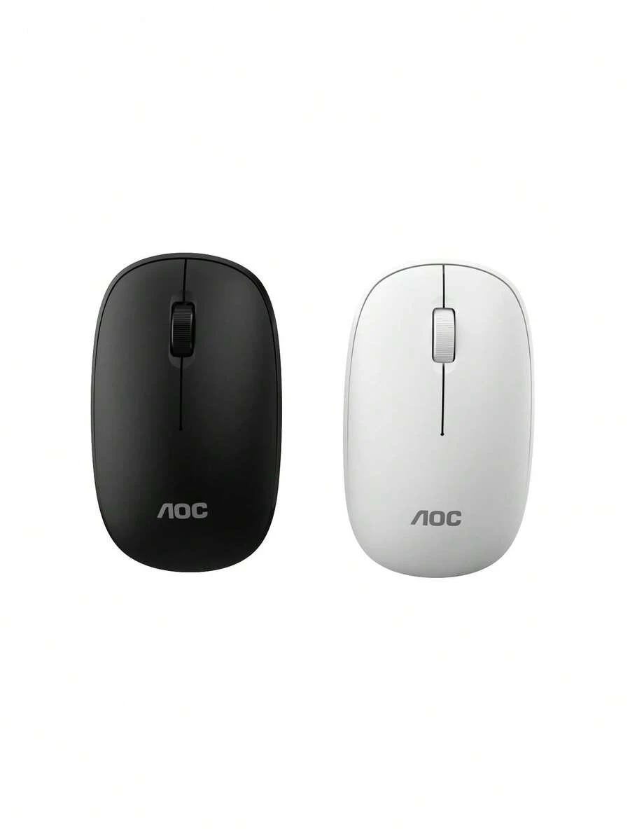 AOC 2.4GHz Wireless Office Mouse, Portable Ergonomic USB Wireless Computer Mouse - View 1