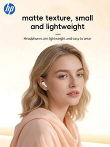 HP Wireless Earbuds Bluetooth 5.3, Auto-Pairing With Microphone, Up To 30 Hours Battery Life, Type-C Charging, IPX4 Sweat-Resistant Design, Suitable For Gaming And Sports, Compatible With Mainstream Devices. - View 7