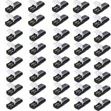 Double-Wire Plug-In Connector With Locking Buckle, Quick-Clip Fasteners, Multi-Purpose Blocks For Strip Lights DIY Crafting, Low Voltage Wire Connectors - A - View 10