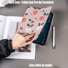 Ốp bảo vệ dạng gập chữ Y bằng acrylic trong suốt cao cấp có khe cắm bút. Phiên bản gập chữ Y bằng acrylic trong suốt cao cấp. Ốp bảo vệ dạng gập chữ Y bằng acrylic trong suốt cao cấp của Ins. Đặc điểm của ốp bảo vệ máy tính bảng: Thiết kế chân đế gập ba hình chữ Y, Chức năng tự động bật/tắt màn hình thông minh, Bảo vệ toàn diện, Chất liệu khung thân thiện với da, Khung chống rơi bằng túi khí, Chân đế đa góc, Mặt lưng acrylic trong suốt, Khe cắm bút tích hợp, Các đường cắt chính xác, Nhẹ và dễ mang theo. - Nhiều màu - Xem 3