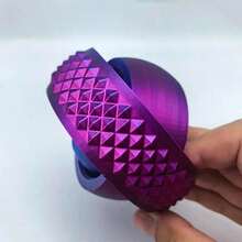 新款 3D 列印旋轉球玩具，通用 O 型，重力驅動旋轉，緩解焦慮與壓力，酷玩具 - 彩色 - 查看 2
