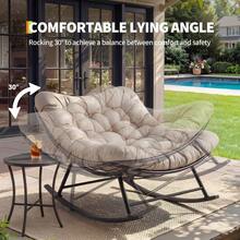 Hammock Chairs - 1 Seater White - View 3