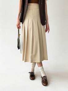Women Flats - Brown - View 9