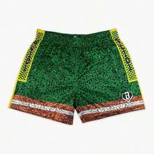 Summer New Children/Youth Shorts Baseball Lifestyle 101 Backyard To Big League Shorts Oversized Breathable Quick Drying Shorts - KD1071ZXH - 查看 3