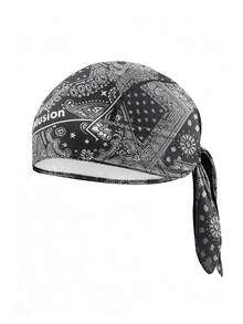 Musion 1 pieza Gorra de calavera de malla transpirable con camuflaje, forro interior de casco de ciclismo que absorbe el sudor, diadema con cordón de secado rápido, para actividades al aire libre para hombres - Multicolor - Ver 19