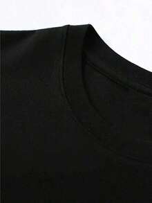 Men's London Print T-Shirt - Black - View 3
