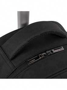 Backpack With Wheels Notebook Sestini Conect Black Polyester - Negro - Ver 9