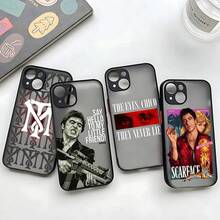 Funda Clásica para Teléfono con Diseño de la Película S- para iPhone 17 16 15 11 12 14 13 Pro Max Mini X XS XR 7 Plus 16E, Antigolpes, Acabado Mate - -1 - Ver 2