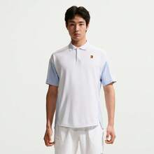 Nike Men's AS M NK DF TENNIS POLOPOLO Knit Collared Short Sleeve Shirt TIR6293-100 - White - View 1
