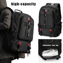 80L Multi-Function Backpack, Extra Large Capacity Men's Backpack, Travel Backpack, Casual Sports Style, Outdoor Luggage Bag, Hiking Bag,Y2k,Travel Bag - Multicolor - View 13