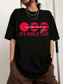 Women T-Shirts - Black - View 6