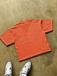 Women T-Shirts - Cora Orange - View 3