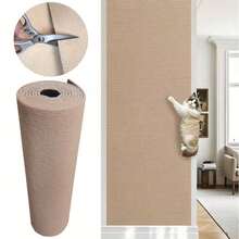 Self-Adhesive Cat Scratch Pad-Residue-Free Removable Scratch-Resistant Surface For Walls And Furniture, Indoor Cat, Modern Style, Cat Scratch Pad For Indoor Cat, Furniture Protection, Stylish Pet Accessories, Easy To Install, Pet Owner Must Have - 30*100cm - View 11