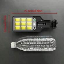 XCE | LED Solar Garden Lights, Solar Street Lights, Outdoor Courtyard Lighting, Three Lighting Modes With Sensors And Remote Control, Waterproof Spotlights, Garage Courtyard Anti-Theft Lighting, Intelligent Lights - Suitable For Terraces, Decks, Gardens, Parking Lots, And Streets. - 太陽能照明燈 - 查看 4