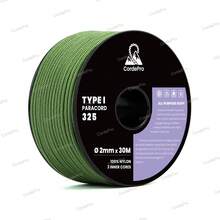Paracord 2mm X 30M 3 Strand Core Type I 100% Nylon Braided Rope Heavy Duty For Dog Leashes, Bracelets, DIY Crafts, Outdoor, Camping | Versatile & Abrasion-Resistant - Multicolor - View 12