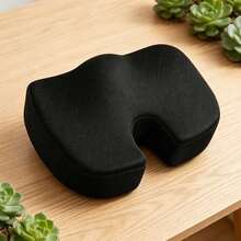 1pc Car Seat Cushion/Office Ergonomic Chair Pad, Buttocks Pad, Seat Cushion, Lumbar Support Cushion - One Size Fits All - View 5