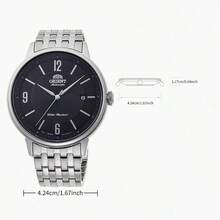 Retro Elegant Anti‑Scratch Wristwatch Casual Office Wedding Birthday Gift For Men ORIENT RA‑AC0J08B10B - Black - View 6