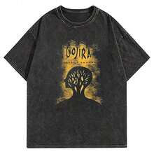 Retro 100% Cotton T-Shirt For Men And Mature Women, Harajuku Style, Short Sleeve, With The Phrase 'I Am Fernando Alonso' - 黑色 18 - 查看 6