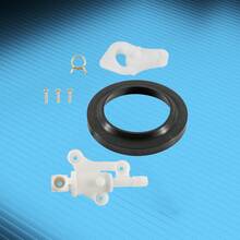Durable 34100 Flush Valve Kit For RV Toilets, Leak-Proof Water Valve With Precision Seal, Quick Install For Camper Sanitary System Maintenance - White - View 9