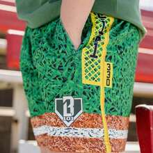 Summer New Children/Youth Shorts Baseball Lifestyle 101 Backyard To Big League Shorts Oversized Breathable Quick Drying Shorts - KD1071ZXH - 查看 6