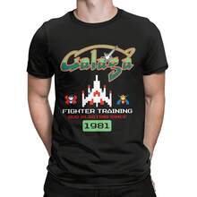 Mod.01 Arcade Galaga 1981 Space Invaders Video Game Juego Retro Vintage 80s Gaming Console Aliens 8-Bits Gamer T-Shirt For Men - 款式 - 查看 1