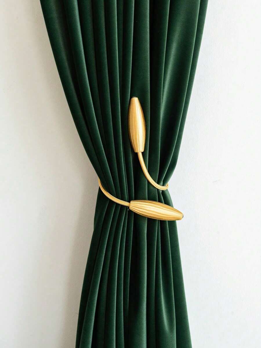 1pc Adjustable Curtain Tie Backs, Suitable For Home Decor And Holidays - 1PC - View 1