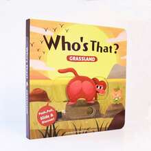 Who Is Who? Interactive Slide & Explore Series - Push And Pull Learning Fun, Forest Farm Ocean Prairie Themes, Early Exploration Gift Set - Interactive Slide Discovery - View 14