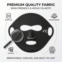 1/2/4个装轻薄透气全脸面罩，夏季冰丝面罩，无缝设计，带鼻梁条和耳带，开放式设计，适合骑行、钓鱼和户外活动。简约设计，是感恩节、复活节、母亲节、父亲节、情人节等节日的理想礼物。 - 多色 - 查看 7
